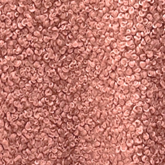 NWOT Teddy Inspired Relaxed Fit Sherpa Jacket in Terracotta Size Medium - Picture 9 of 11